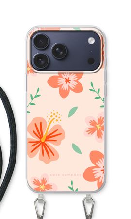 Tropical Pink Flowers