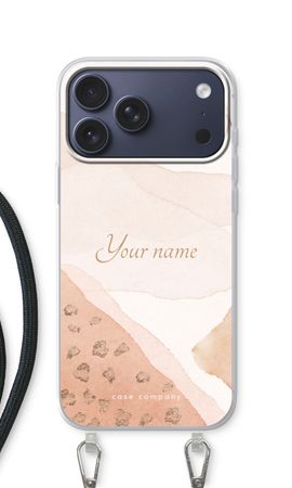 Gold Spots Namecase - Blush