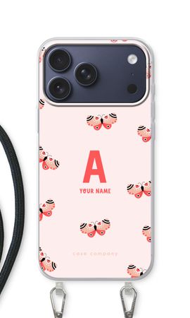Rosy Butterflies Monogram