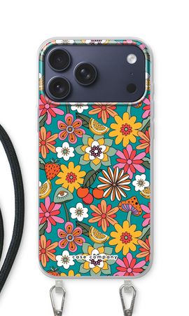 Retro Flowers N°2 - Blue