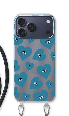 Blue heart eyes