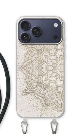 Boho golden mandala