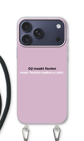 Fouten maken u niet