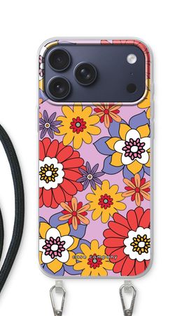 Retro Flowers - Purple