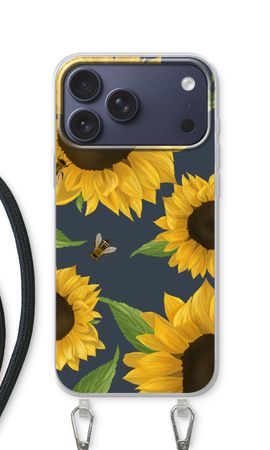 Sunflower and bees
