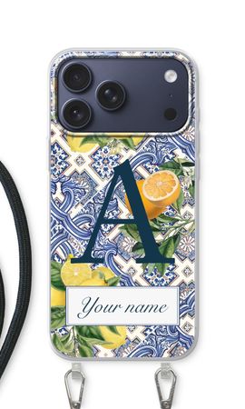 Monogram Blauwe tegels