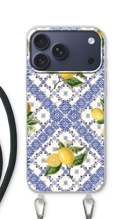 Blue tiles and lemons