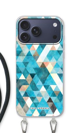 Coloured triangles blue