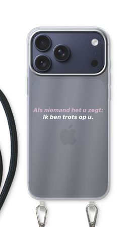 Ik ben trots op u
