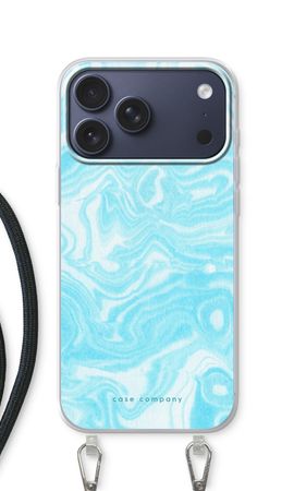 Water paint blue