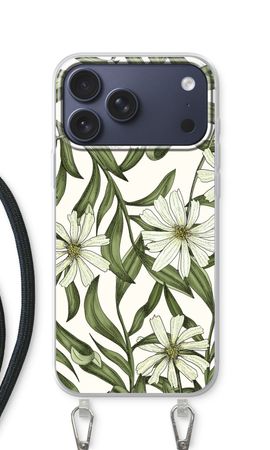 White flower pattern