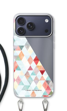 Coloured triangles pastel