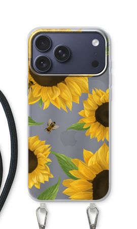 Sunflower and bees