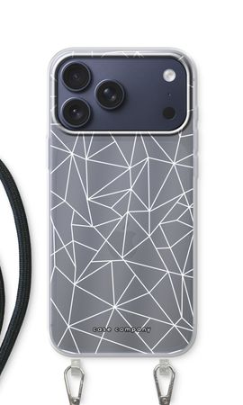 Geometric lines white