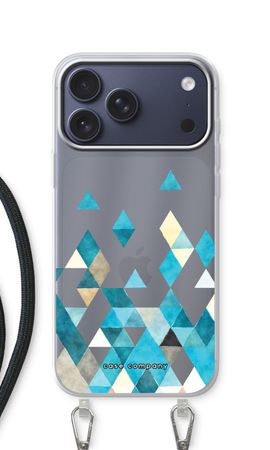 Coloured triangles blue
