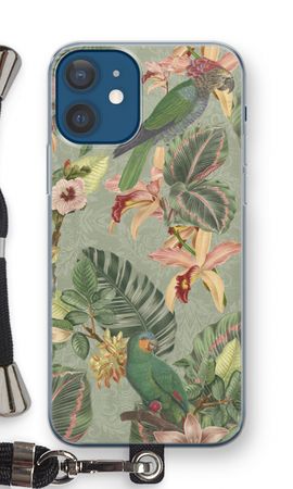 Tropical jungle parrot