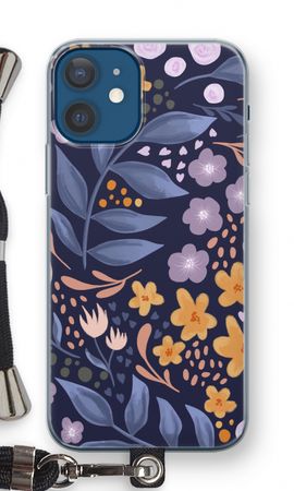 Flowers with blue leaves