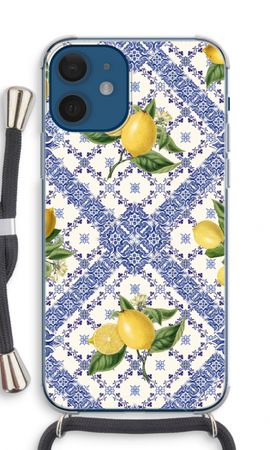 Blue tiles and lemons