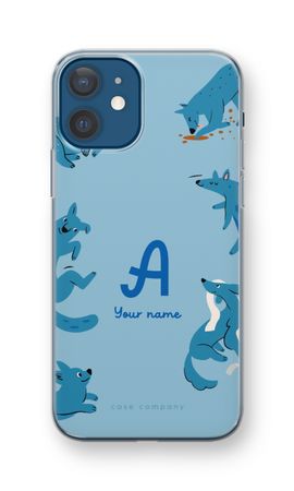 Playful Dogs Monogram