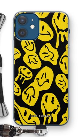 Schmelzendes Smiley-Gesicht - Gelb