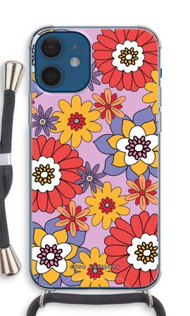 Retro Flowers - Purple