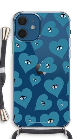 Blue heart eyes