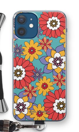 Retro Flowers - Blue