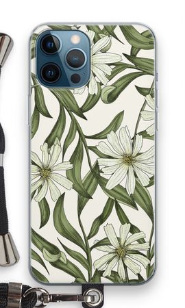 White flower pattern