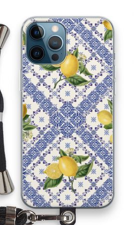 Blue tiles and lemons