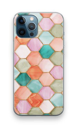 Hexagons in stained glass