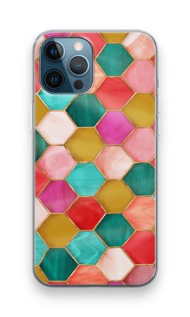 Hexagons in stained glass