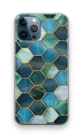 Hexagons in stained glass