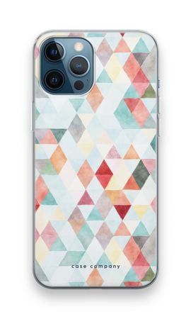 Coloured triangles pastel