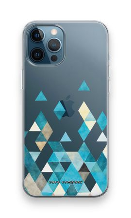 Coloured triangles blue