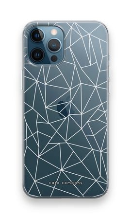 Geometric lines white