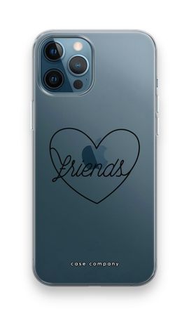 Friends heart black