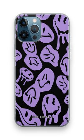 Melting Smiley - Purple