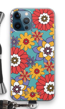 Retro Flowers - Blue