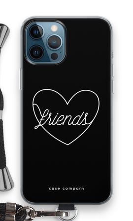Friends heart black