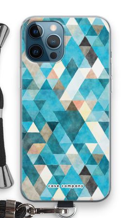 Coloured triangles blue