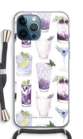 Violet cocktails