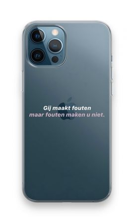 Fouten maken u niet