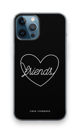 friends corazón negro