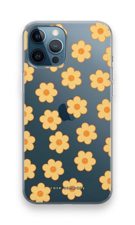 Gelbe Smiley-Blume