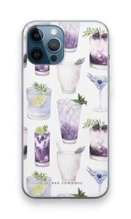 Violet cocktails