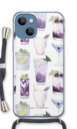 Violet cocktails