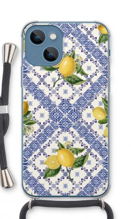 Tuiles bleues et citrons