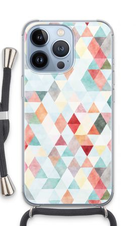 Coloured triangles pastel