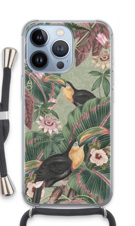 Tropical jungle toucan