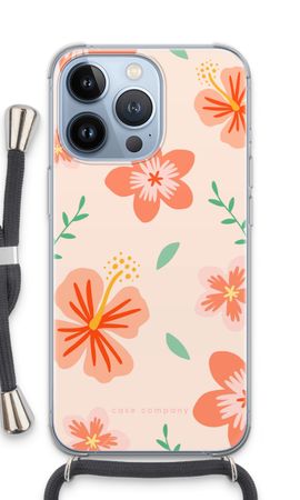 Tropical Pink Flowers